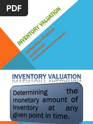 Inventory Valuation