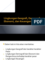 Lingkungan Geografi, Demografi, Ekonomi, Dan