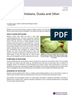 Botulism in Chickens Ducks and Others