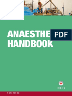 Handbook Anaesthesia | PDF