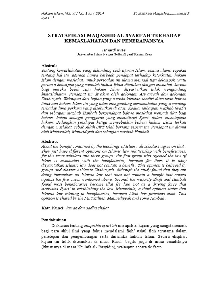Maqashid Syariah Pdf