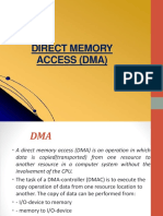 Direct Memory Access (Dma)