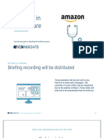 CB Insights Amazon in Healthcare Briefing