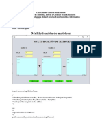 Matriz Programa