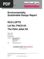 Environmentally Sustainable Design Report