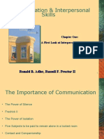 Communication & Interpersonal Skills: Ronald B. Adler, Russell F. Proctor II