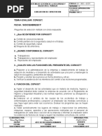 EVALUACION CAPACITACION