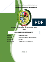 Juan Bosco Monografia