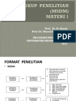 Unj Penelitian Materi 1 MSDM