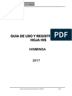 Guía de uso y registro de la hoja HIS 2017 - HISMINSA.pdf
