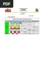 Complejo Olimpico Actividades de Turno Matutino