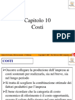 Capitolo 10 Costi: Robert H. Frank Microeconomia - 4