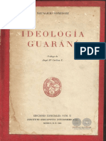 Ideologia Guarani Natalicio González 1958