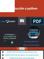 Introduccion Python