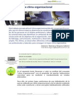 Analisis de Clima Organizacional PDF