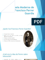 La Escuela Moderna de Francisco Ferrer Guardia