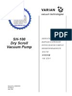Varian SH-100 Instruction Manual