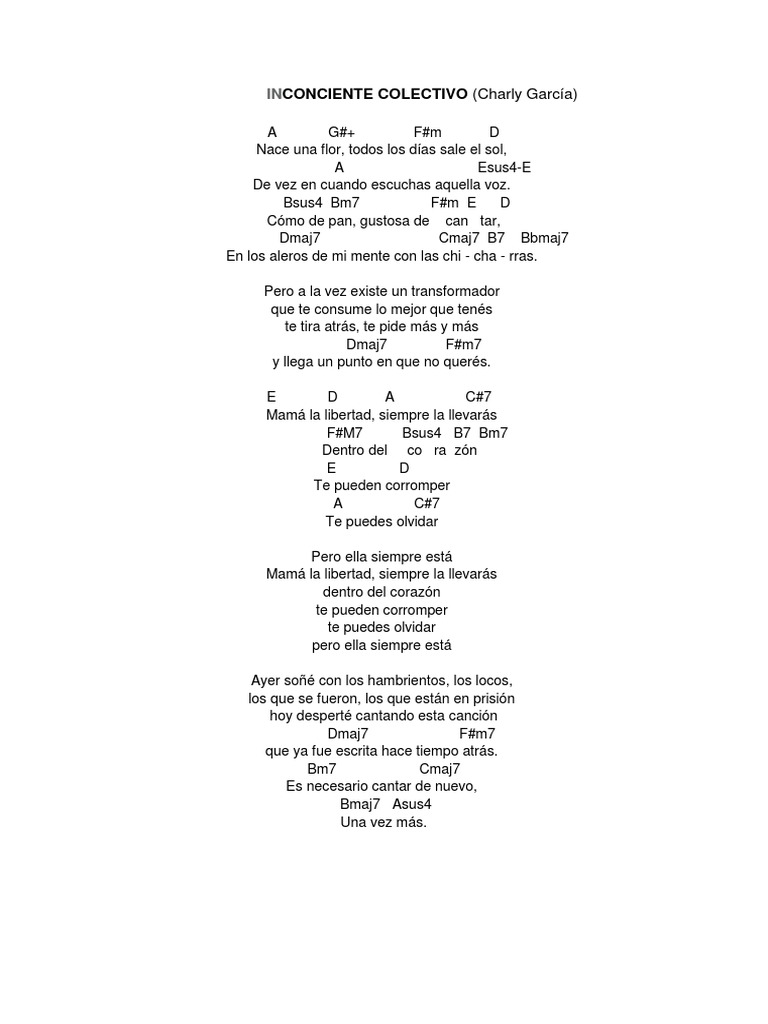 Conciente Colectivo Charly Garcia