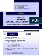 Tema - 16 - Cinetica - Del - Cuerpo - Rigido (1) .Pps