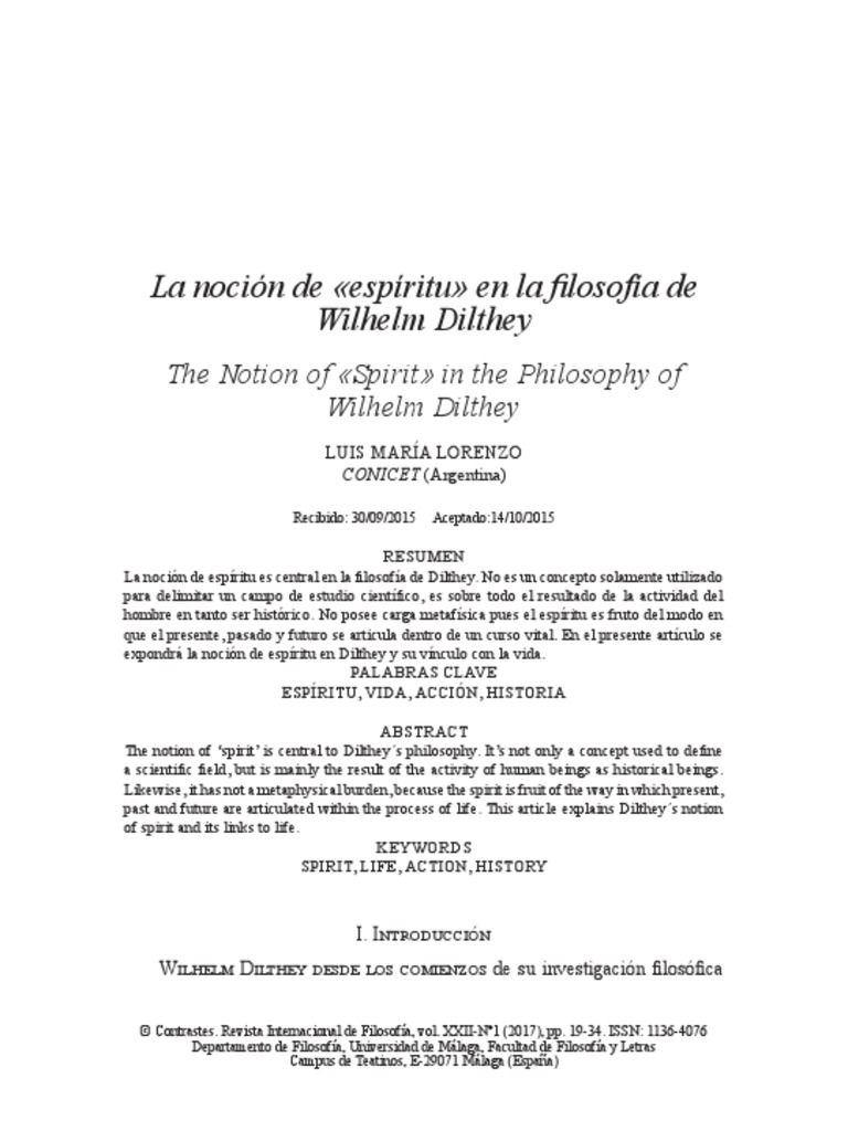 Dilthey PDF Wilhelm Friedrich Hegel Science