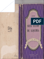 Anónimo - Siete Textos de Alquimia PDF