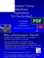 Performance Tuning Mainframe Apps Compuware