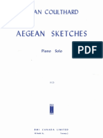 Coulthard Aegean Sketches For Piano PDF