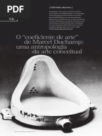 O Coeficiente de Arte de Marcel Duchamp