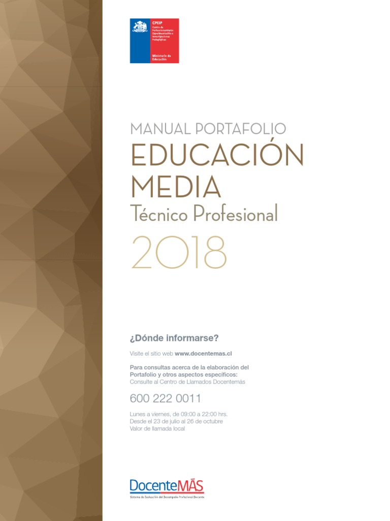 Manual para Elaborar Portafolio Docente | PDF | Evaluación | Maestros