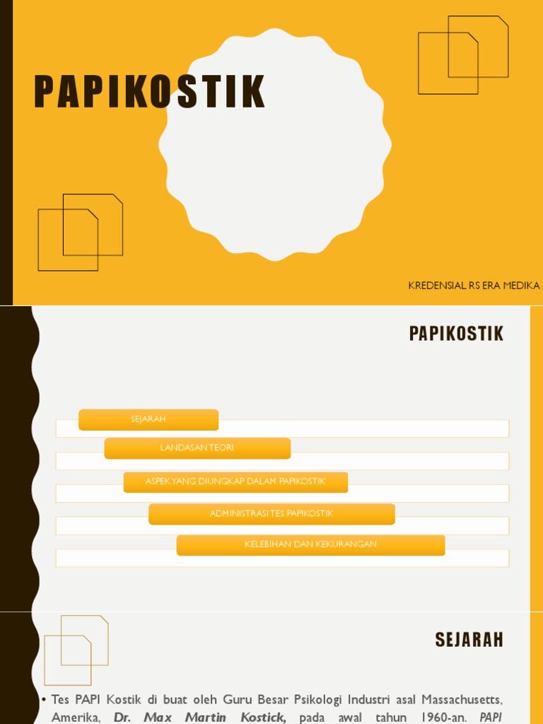 Contoh Tes Papikostik Enak