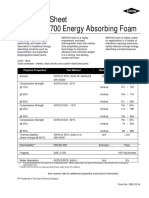 Tech Data Sheet IMPAXX™ 700 Energy Absorbing Foam: Product Information