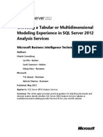 SQL2012AS Multidimensional Modeling