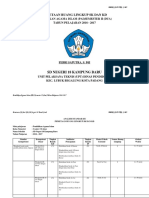 Analisis Standar Isi SK & KD SMT II