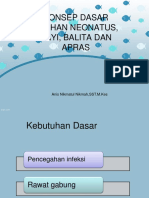 Konsep Dasar Asuhan Neonatus