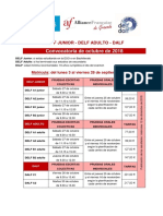 Calendrier 2018 10 J TP