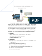 Detect Concetration of Gas by Using MQ 2 Sensor MKK