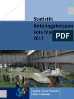 Statistik Ketenagakerjaan Kota Mataram 2017