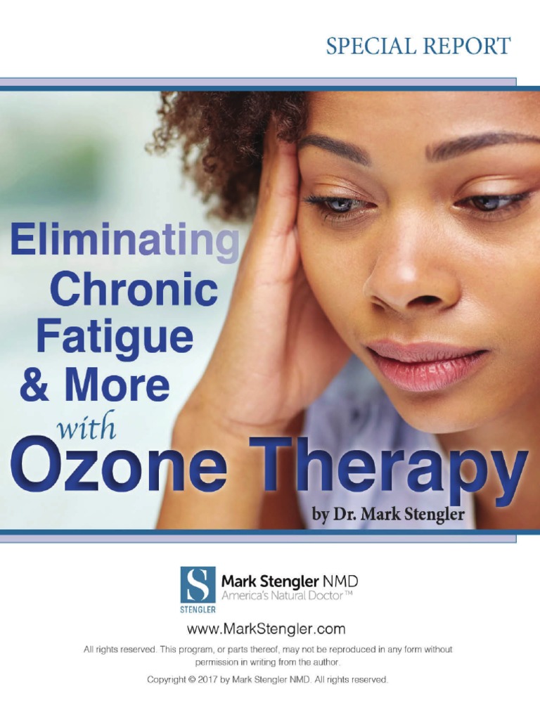 Eliminating Chronic Fatigue & More With Ozone Therapy PDF Infection Chronic Condition