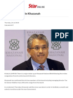 Major Shake-up in Khazanah - Business News _ the Star Online
