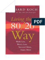 Living The 80-20 Way by Richard Koch