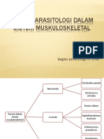 Peran Parasitologi Dalam Sistem Muskuloskeletal: Ria Buana Bagian Parasitologi FK Untar