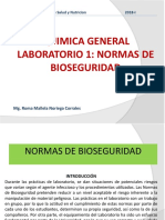 Normas de bioseguridad laboratorio química