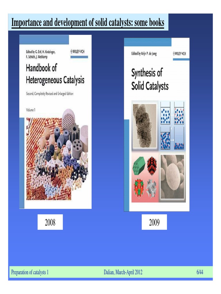 Preparation of Catalysts 4 | PDF | Science & Mathematics