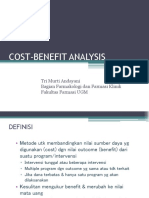 Cba (Cost benefit Analysis)