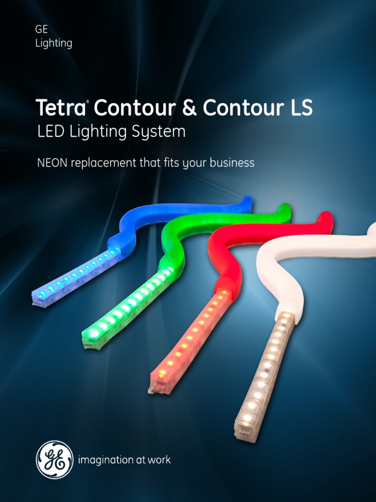 GE LED Signage Lighting Tetra Minimax Data Sheet PDF Light Emitting Diode Lighting