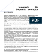 Portaluri Temporale Din România! Dispariția Soldaților Germani
