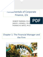 Fundamentals of Corporate Finance, 2/e: Robert Parrino, Ph.D. David S. Kidwell, Ph.D. Thomas W. Bates, PH.D