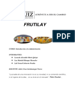Introducción a la Administración de Frutilay S.A.C