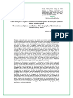 Sobre Emoções e Lugares: Contribuições Da Geografia Das Emoções para Um Debate Interdisciplinar