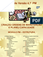 Manual PM Criação de Ordens de Manutencao versão 4.7 - I.ppt